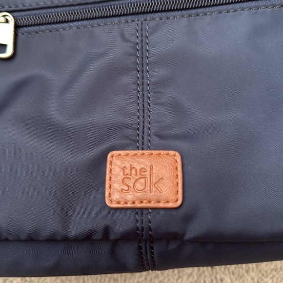 The Sak Esperato Hobo Bag | Navy with Tan Strap - Picture 11 of 11